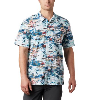 Columbia Muške Košulje - PFG Trollers Best Short Sleeve Visebojne | JHNU-95408